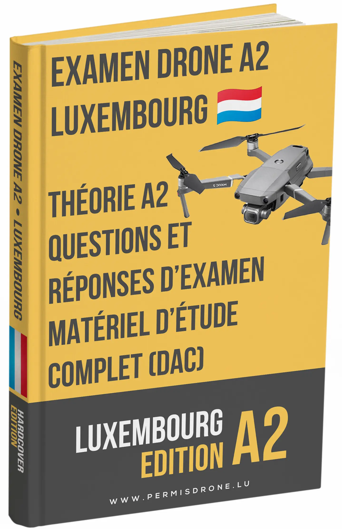 Examen drone A2 Luxembourg – Théorie avancée, support d’étude complet et plus de 500 questions-réponses type examen – Image 1