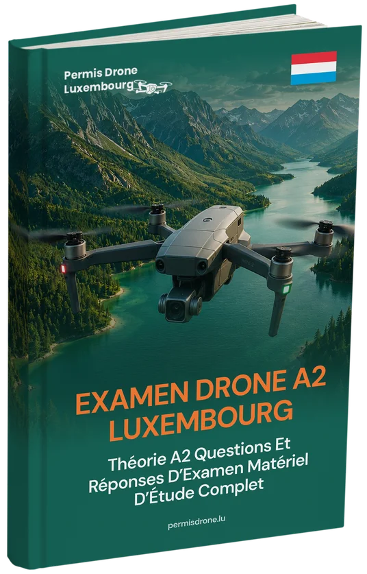 Examen drone A2 Luxembourg – Théorie avancée, support d’étude complet et plus de 500 questions-réponses type examen
